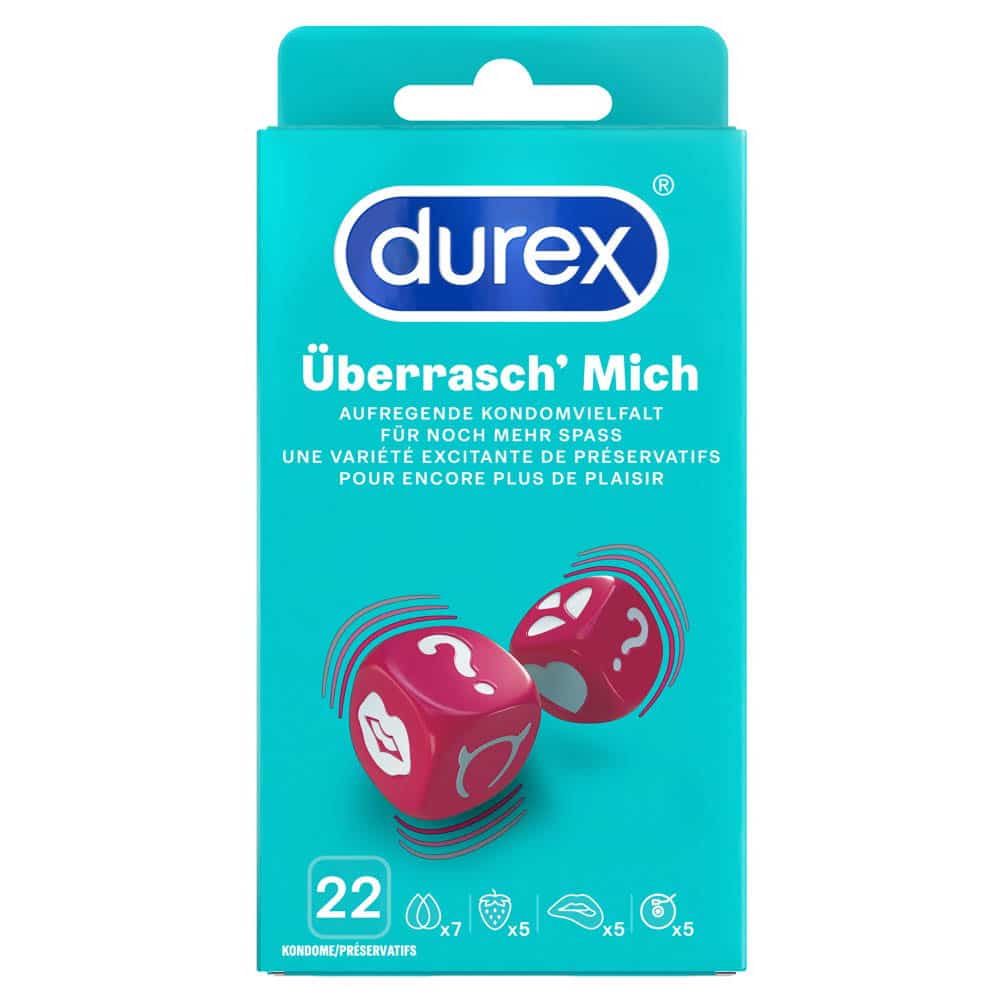 Durex Surprise Me kondomer 22 Stk
