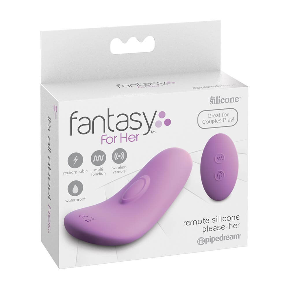 Fantasy For Her Please-Her Klitoris Vibrator Fjernbetjent