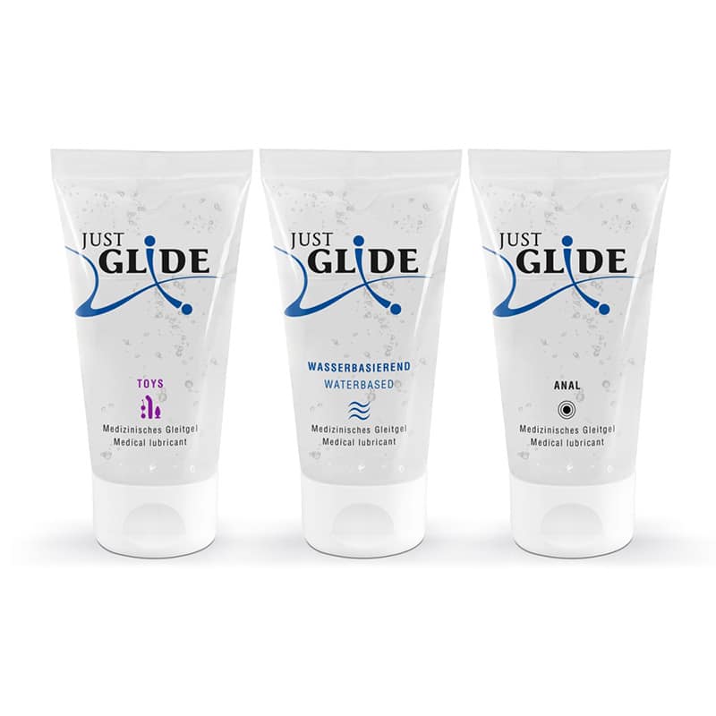 Just Glide Glidecreme Sæt 3 x 50 ml