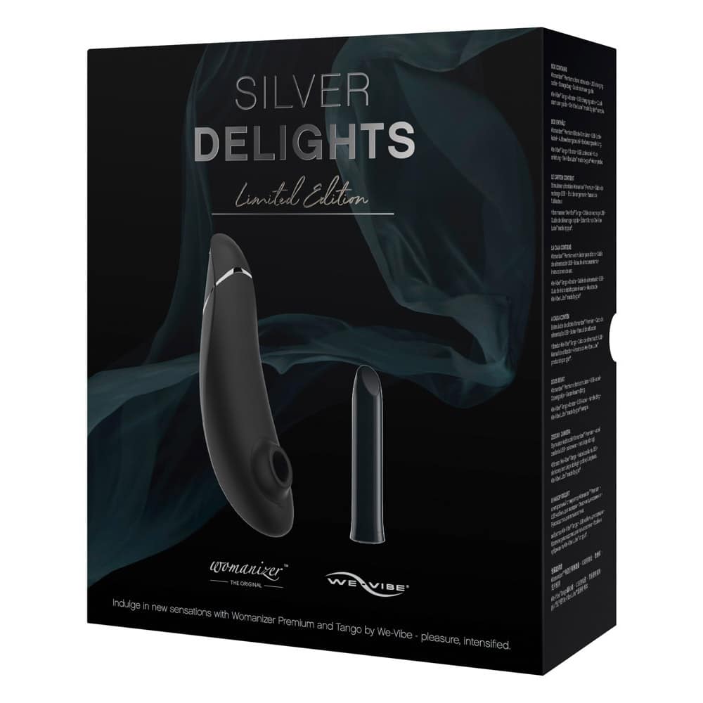 Womanizer Silver Delights Collection Klitoris Vibrator