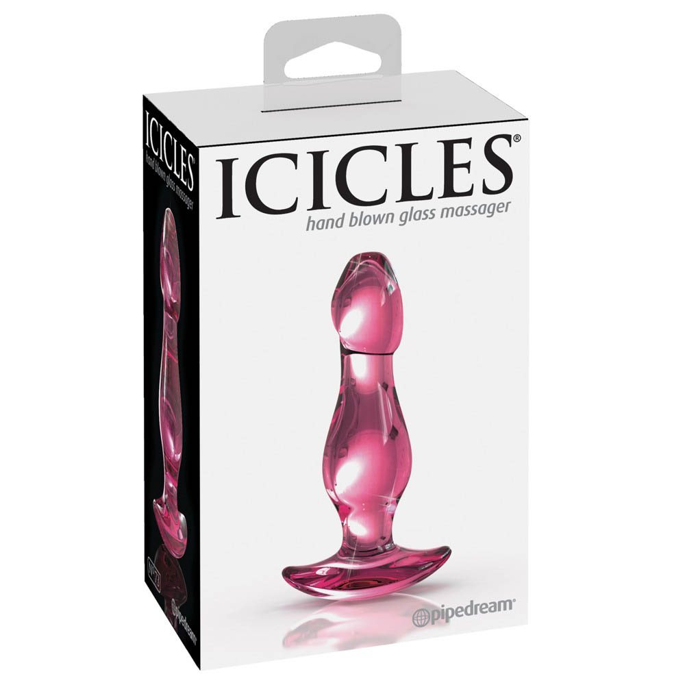 Icicles No 73 Pink Butt Plug