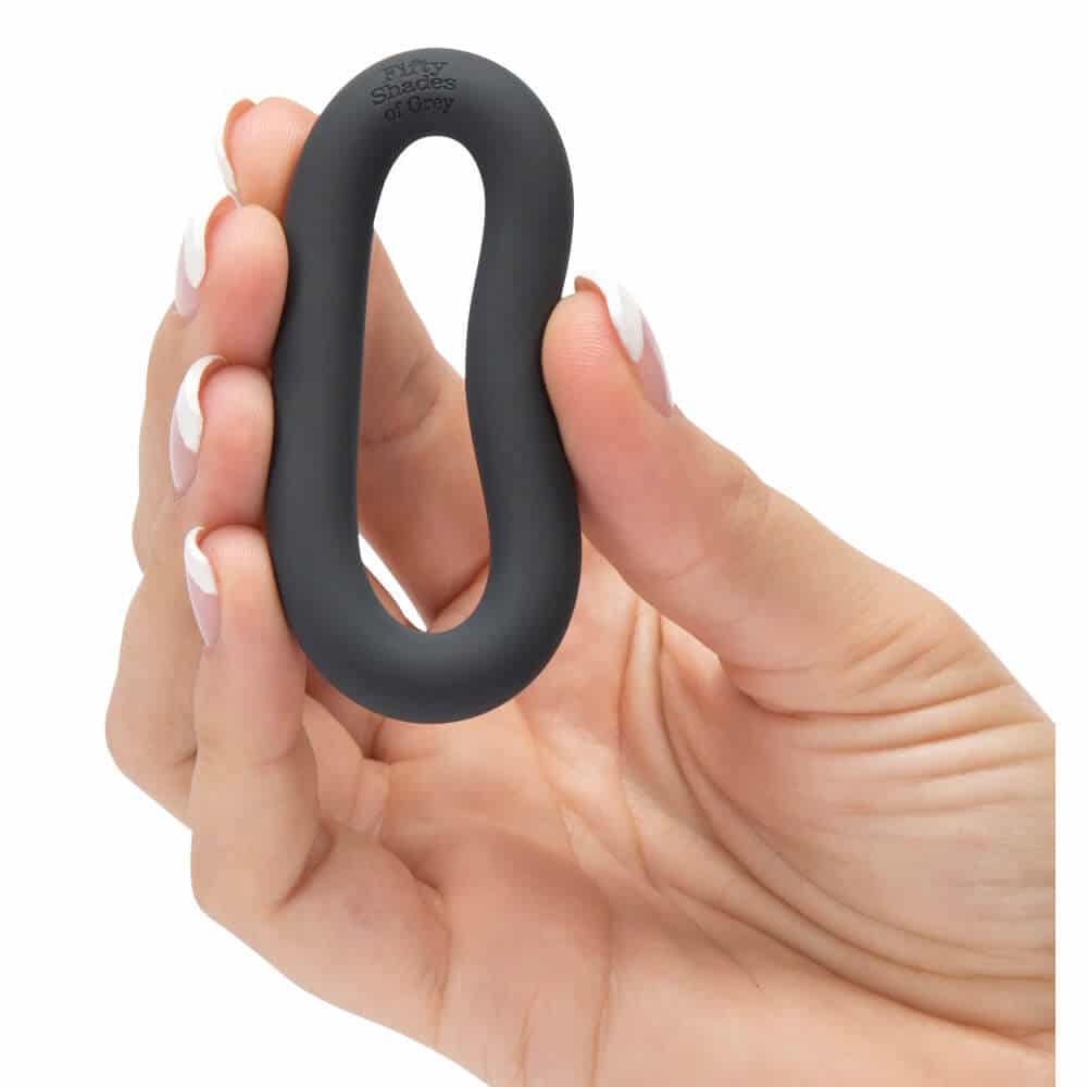 Fifty Shades of Grey -A Perfect O Silicone Penis Ring