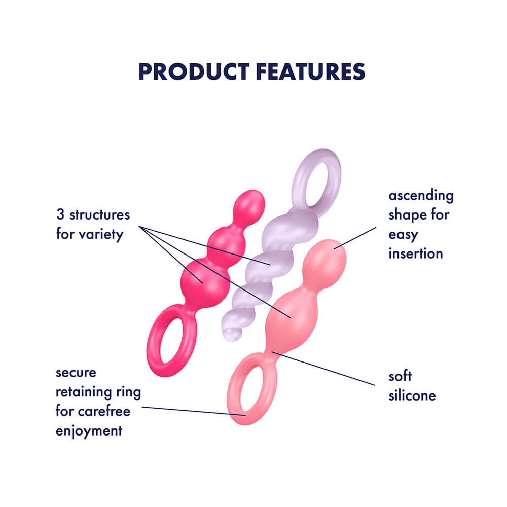 Satisfyer Booty Call Begynder Anal Plug Sæt