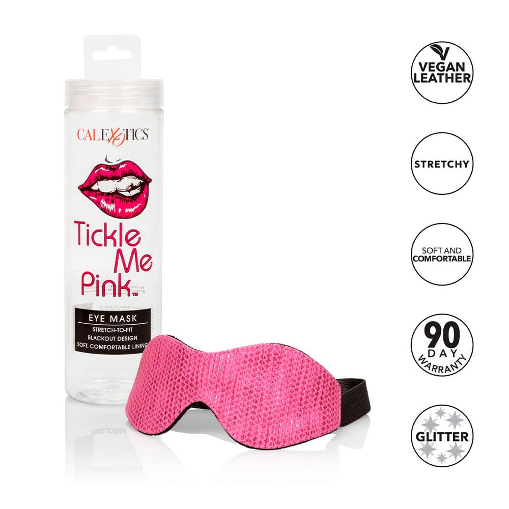 Calexotics "Tickle Me" Pink Blindfold