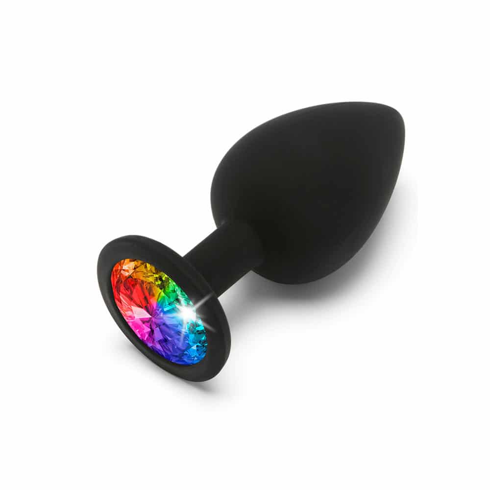 Toy Joy Rainbow Butt Plug Jewel Large