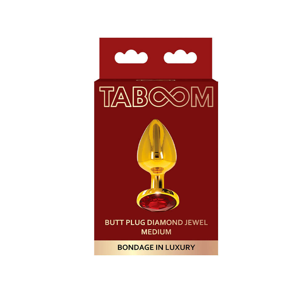 Taboom Butt Plug “Diamant juvel” Medium