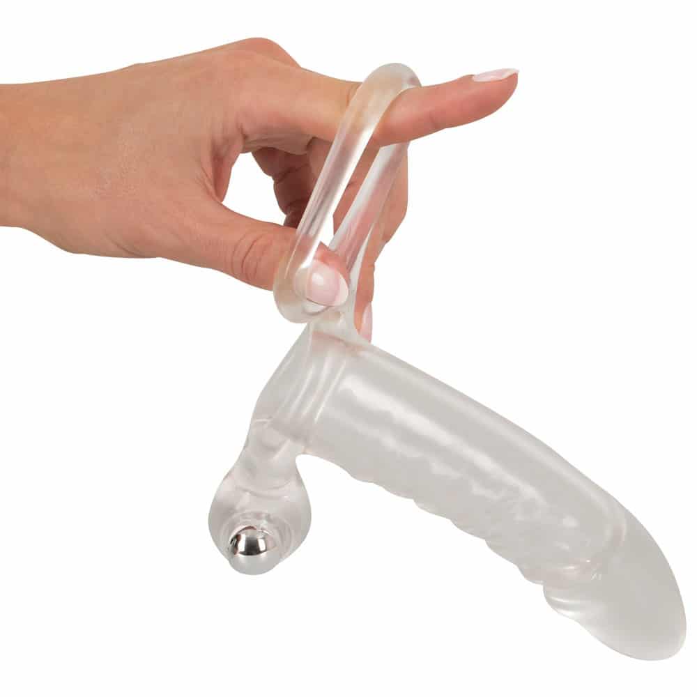 YOU2TOYS Crystal Clear Vibrating Penis sleeve