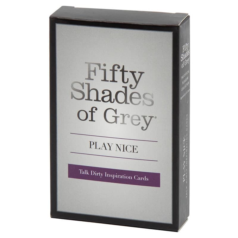 Fifty Shades Of Grey Play Nice Talk Dirty Inspirations Kort