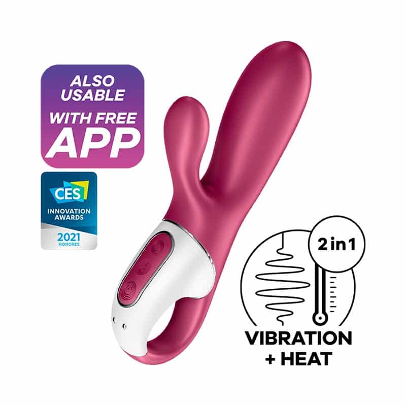 Satisfyer Hot Bunny Vibrator Med Varmefunktion