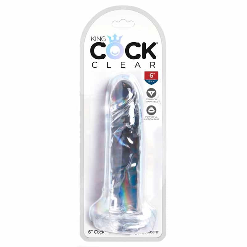 King Cock Clear Dildo 15 cm
