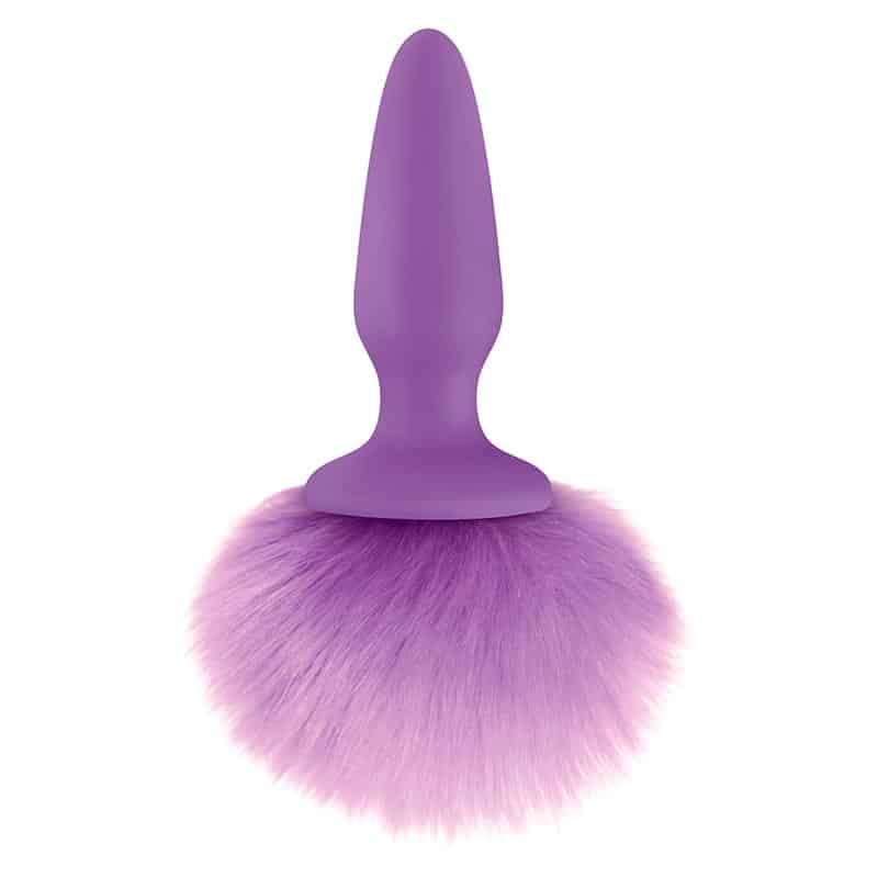 Brug NS Novelties Bunny Tails Buttplug - Lilla til en forbedret oplevelse