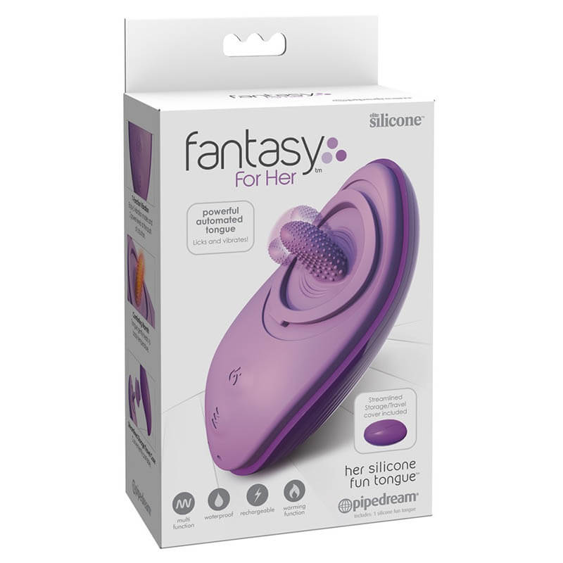 Fantasy For Her Tongue-Gasm Tungevibrator
