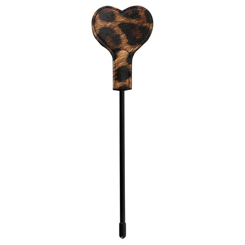 Leopard Frenzy Heart Shaped Paddle