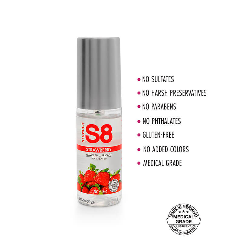 S8 Glidecreme med Smag 50 ml