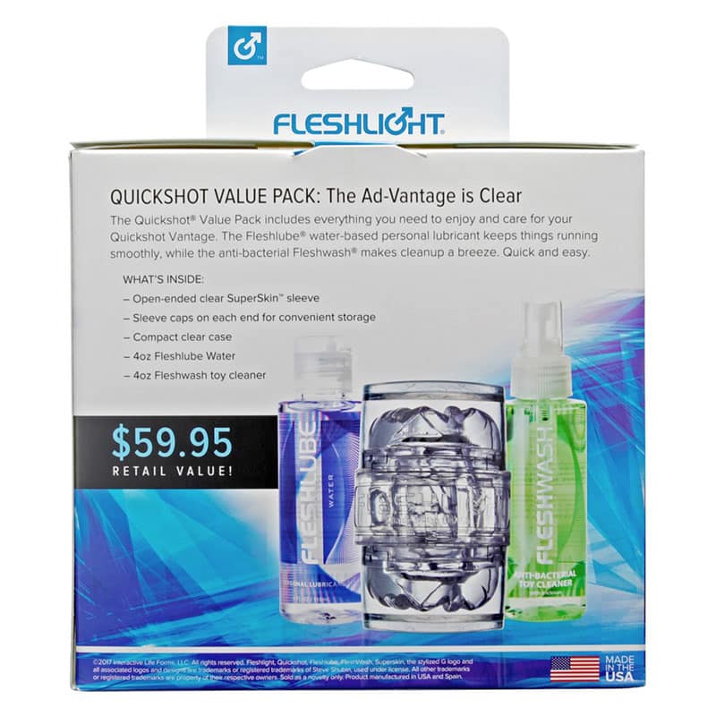 Fleshlight Quickshot Vantage Value Pack