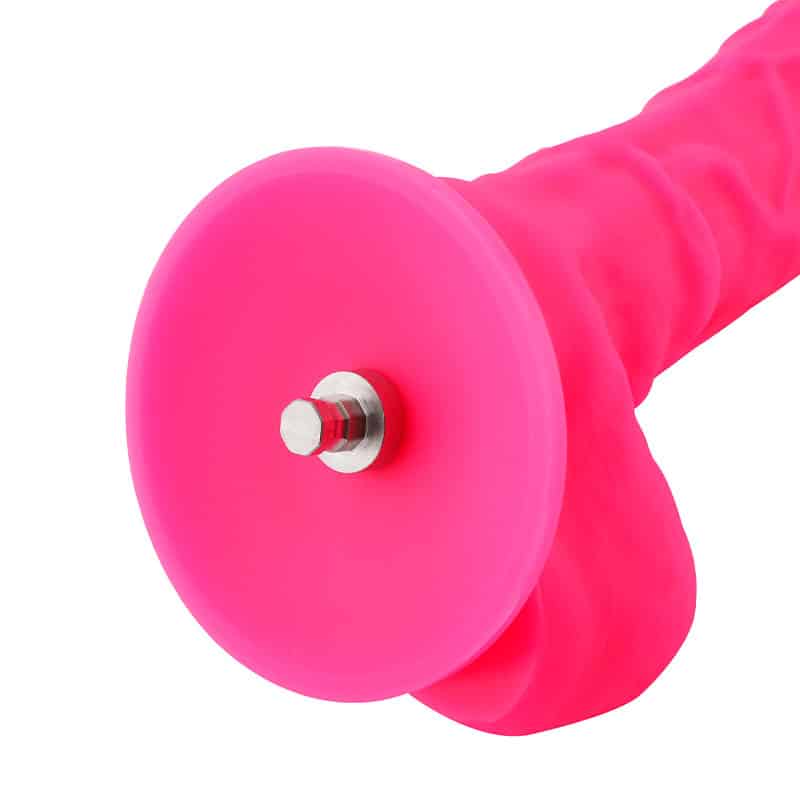 Hismith KlicLoc Pink Dildo til Sexmaskine 21 cm