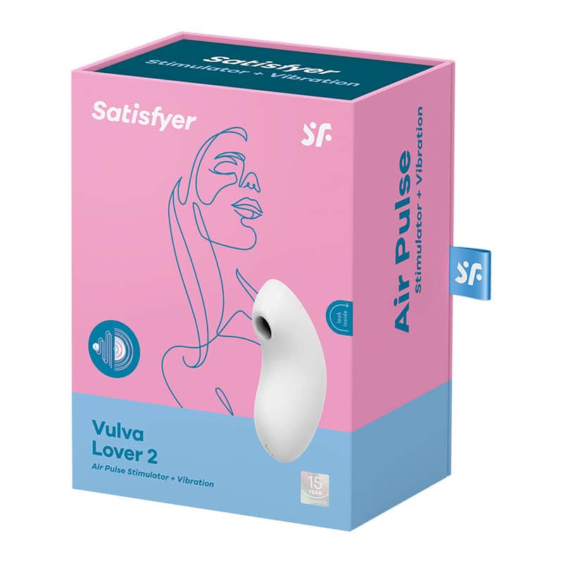 Satisfyer Vulva Lover 2 Klitorisstimulator Hvid