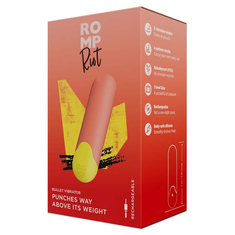 Romp Riot Mini Vibrator Orange