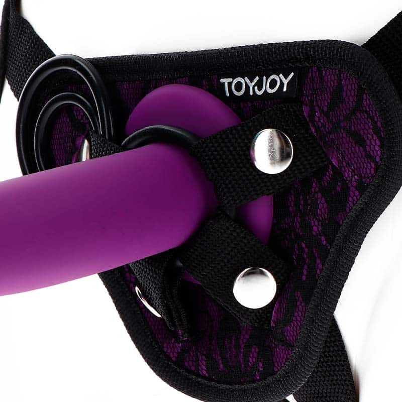 Get Real by ToyJoy Strap-On Blonde Harness Lilla_9