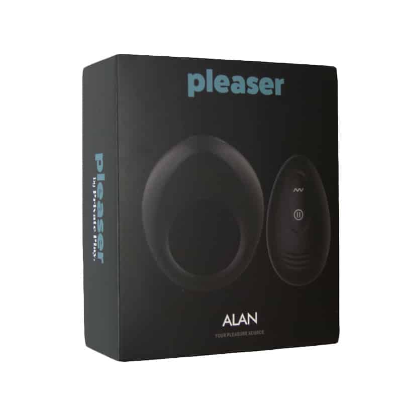 Pleaser-Alan-penisring-med-Vibrator-By-Private-Play