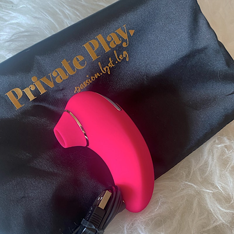 Private Play Klitoris Sucking Vibrator Pink
