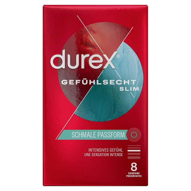 Durex Tynde Slim Fit Kondomer 8 stk.
