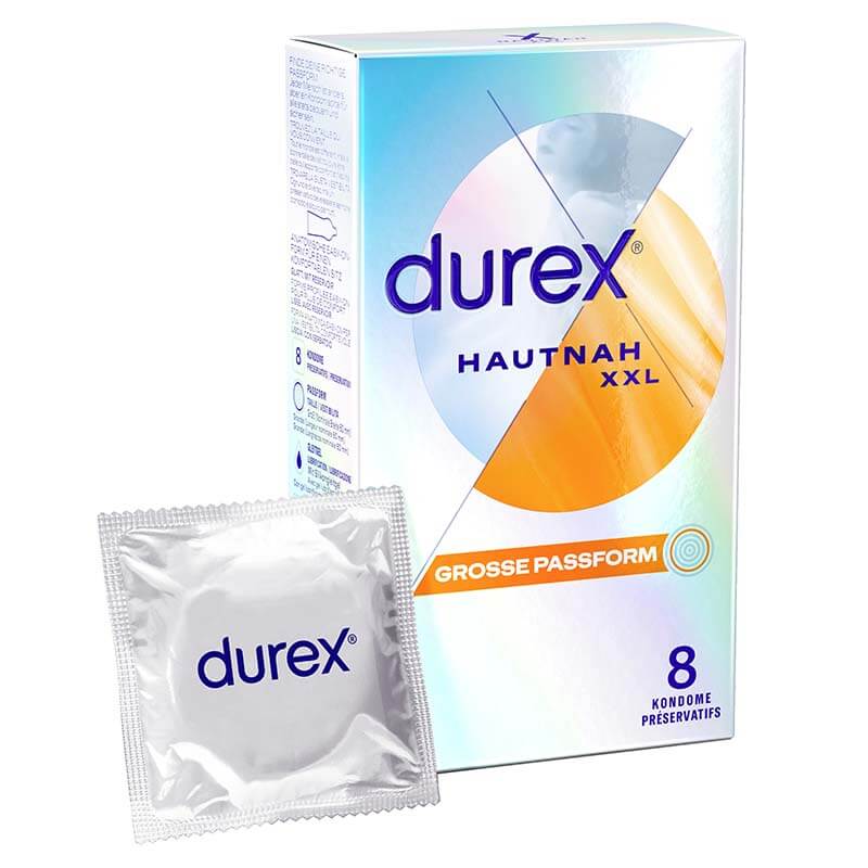 Durex Ultra tynde XXL Kondomer 8 Stk.