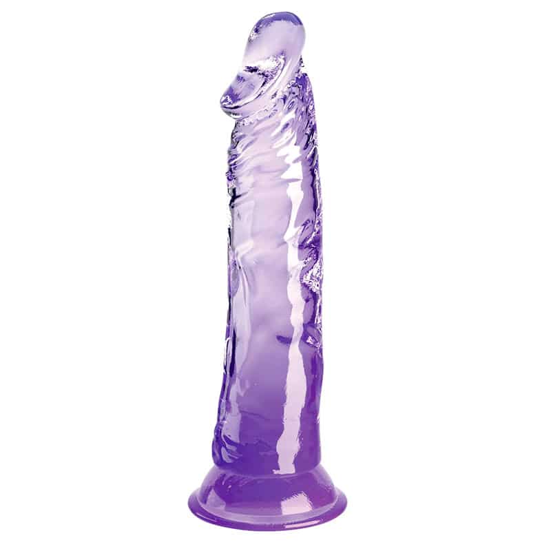 King Cock Clear Dildo med Sugekop 20 cm