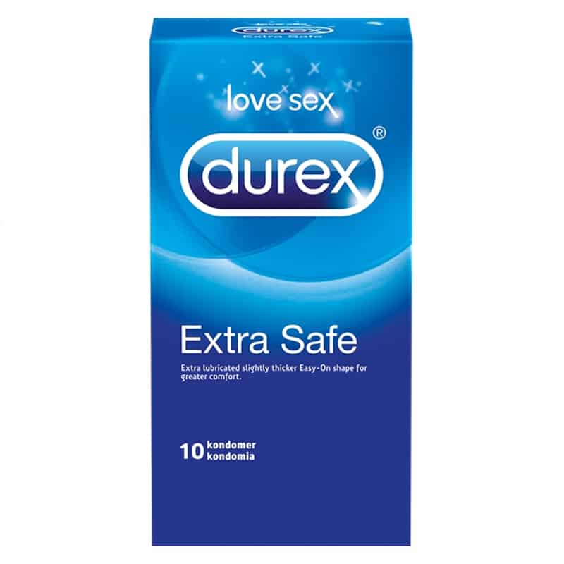 Durex Extra Safe kondomer 10 stk