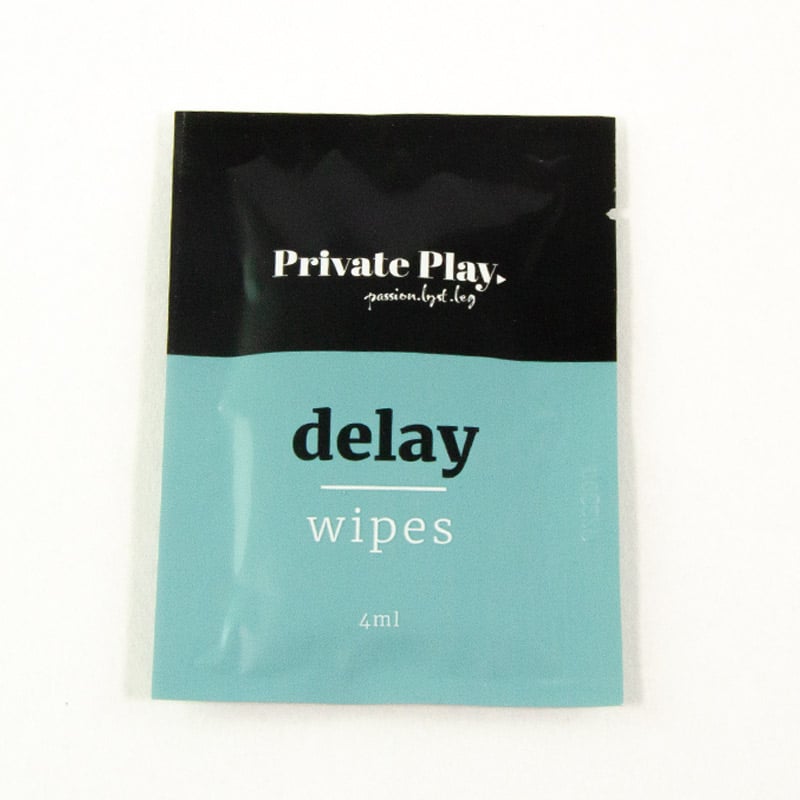 Private Play Delay Wipes