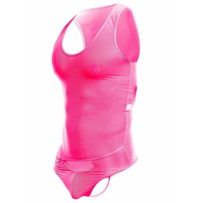 Brug MOB Eroticwear Sebastian Top - L/XL - Pink til en forbedret oplevelse