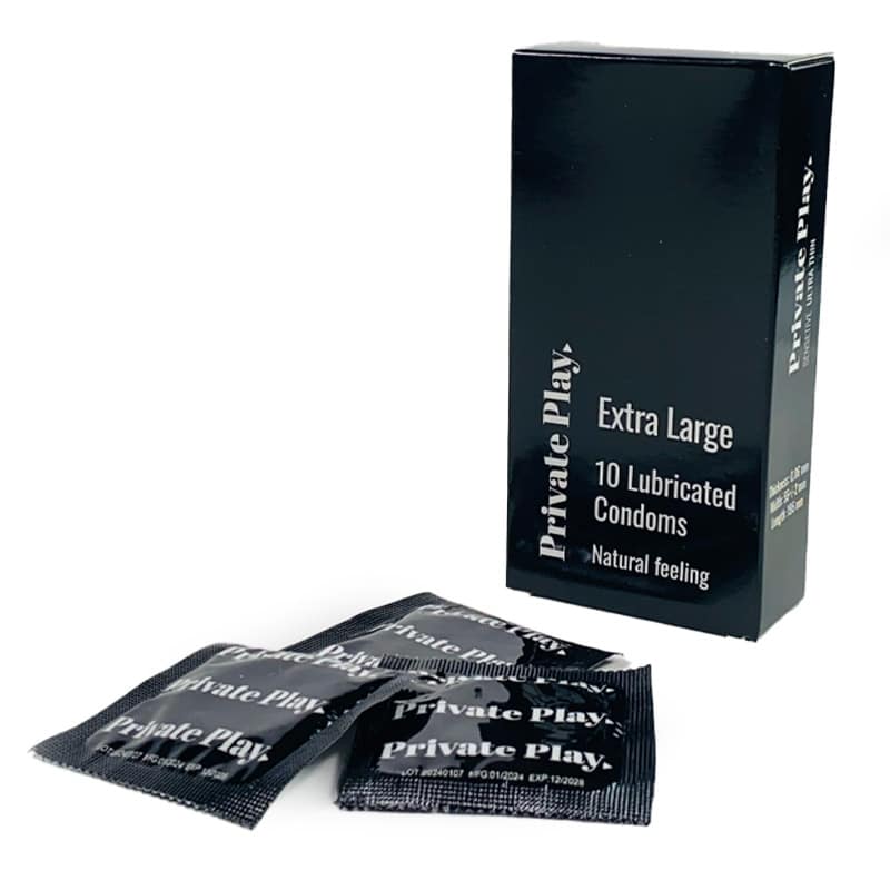 Brug Private Play Extra Large Kondomer 10 stk til en forbedret oplevelse