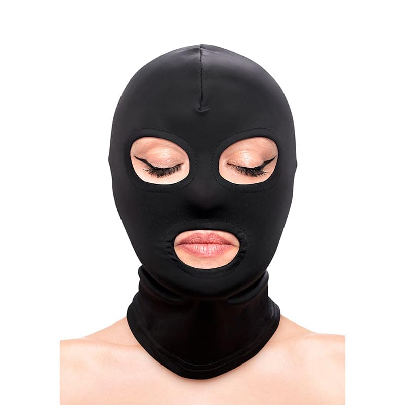 NS Novelties Fetish & Fashion Eyes & Mouth Hood Sort