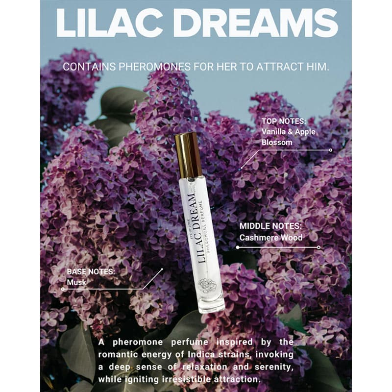 Eye of Love Bloom Lilac Dreams Feromon parfume Attract Him