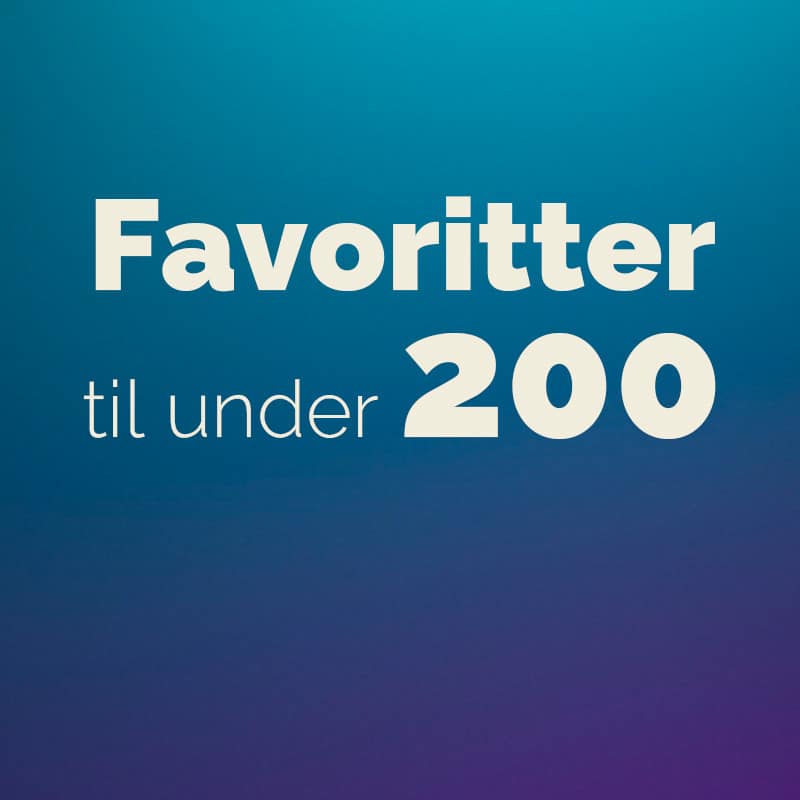 Favoritter til under 200 kr