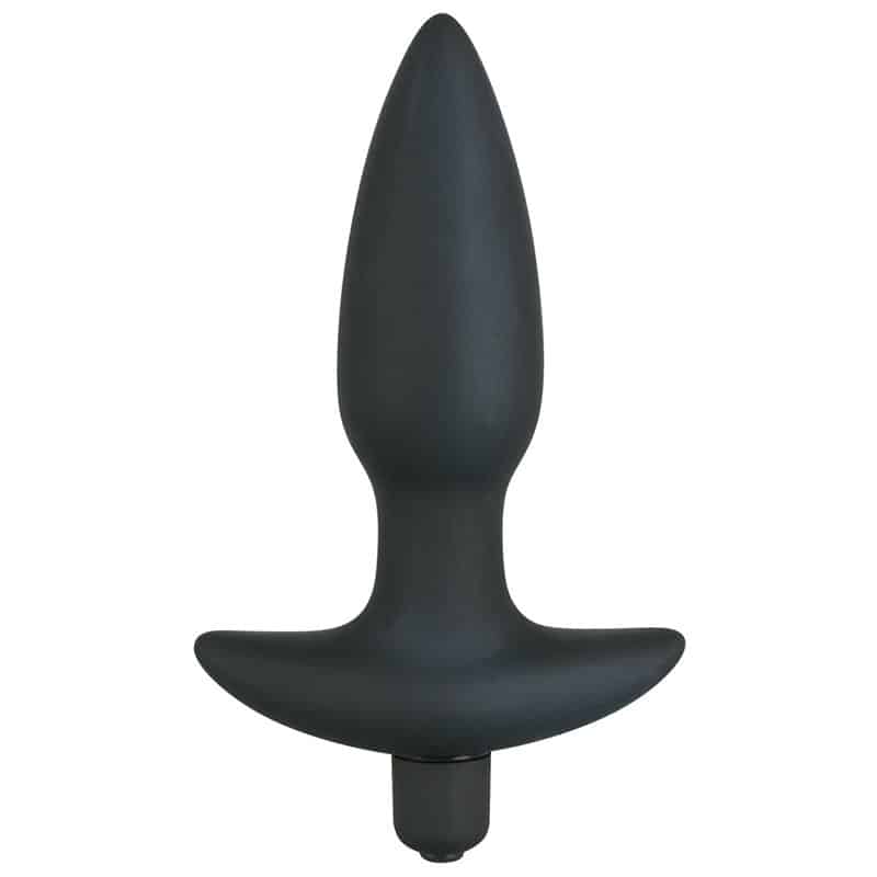 Brug Black Velvets Buttplug med Vibrator Medium til en forbedret oplevelse