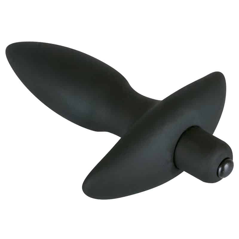 Black Velvets Buttplug med Vibrator Small