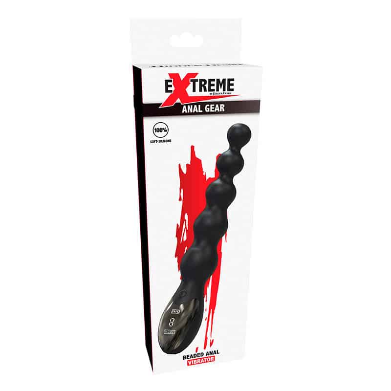 Hidden Desire Extreme Beaded Anal Power Vibrator