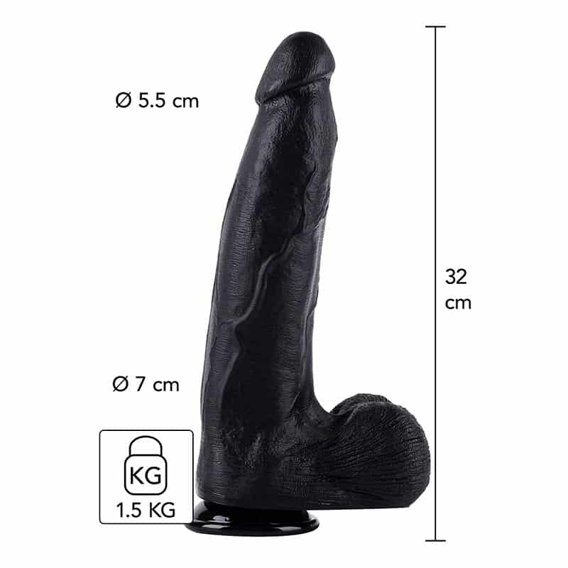 Hidden Desire Extreme Dildo XXL 32cm