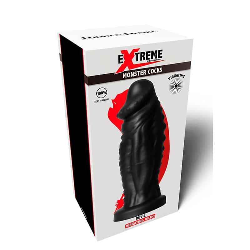 Hidden Desire Extreme Vibrating Devil Kæmpe Dildo