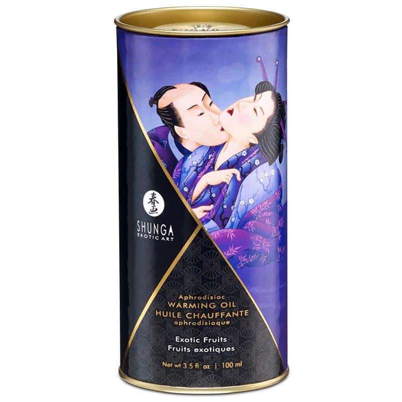 Shunga Aphrodisiac Warming Massageolie Exotic Fruits