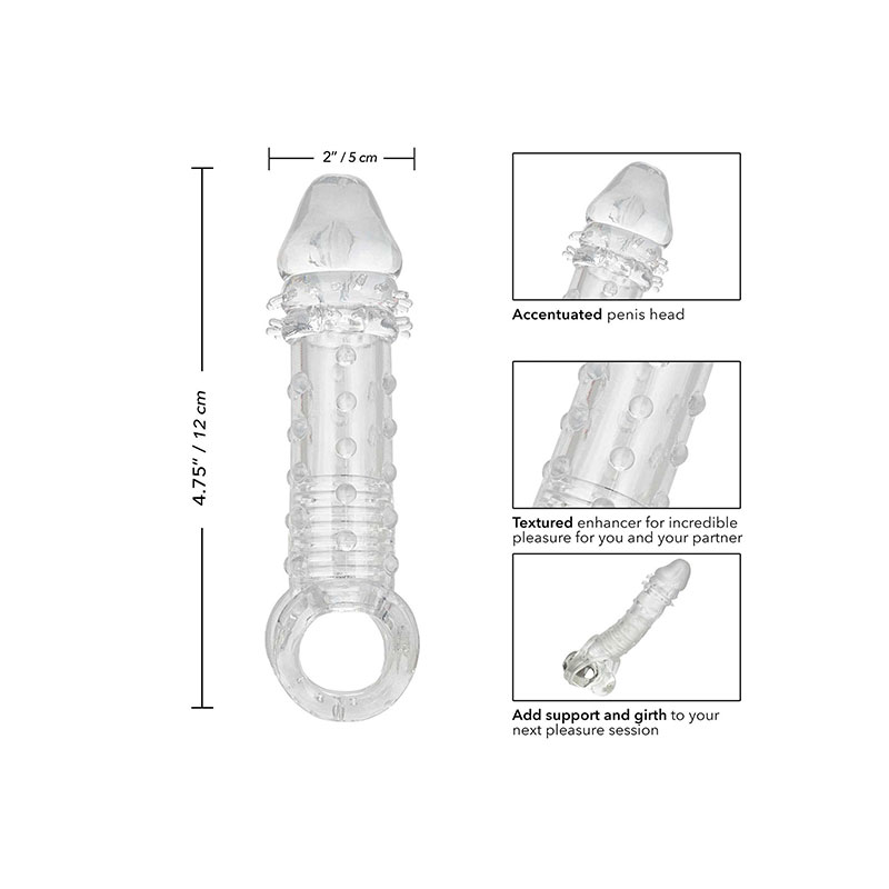 CalExotics Ultimate Stud Penissleeve Transperant