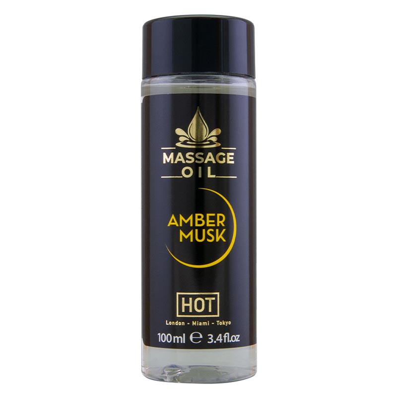 HOT Amber Massageolie 100 ml