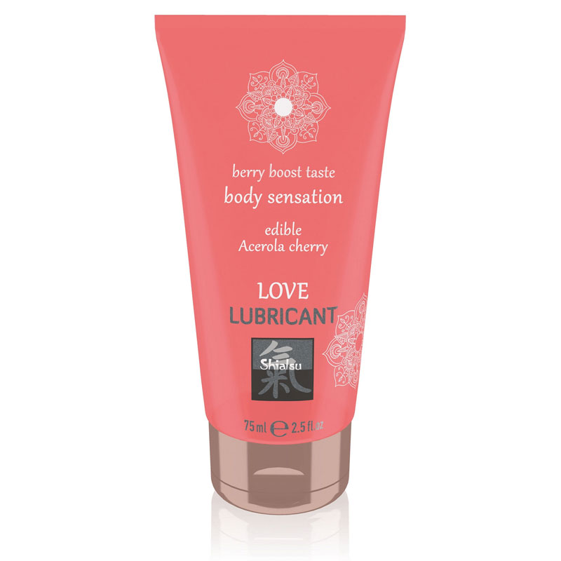 HOT Shiatsu Glidecreme Kirsebær 75 ml.
