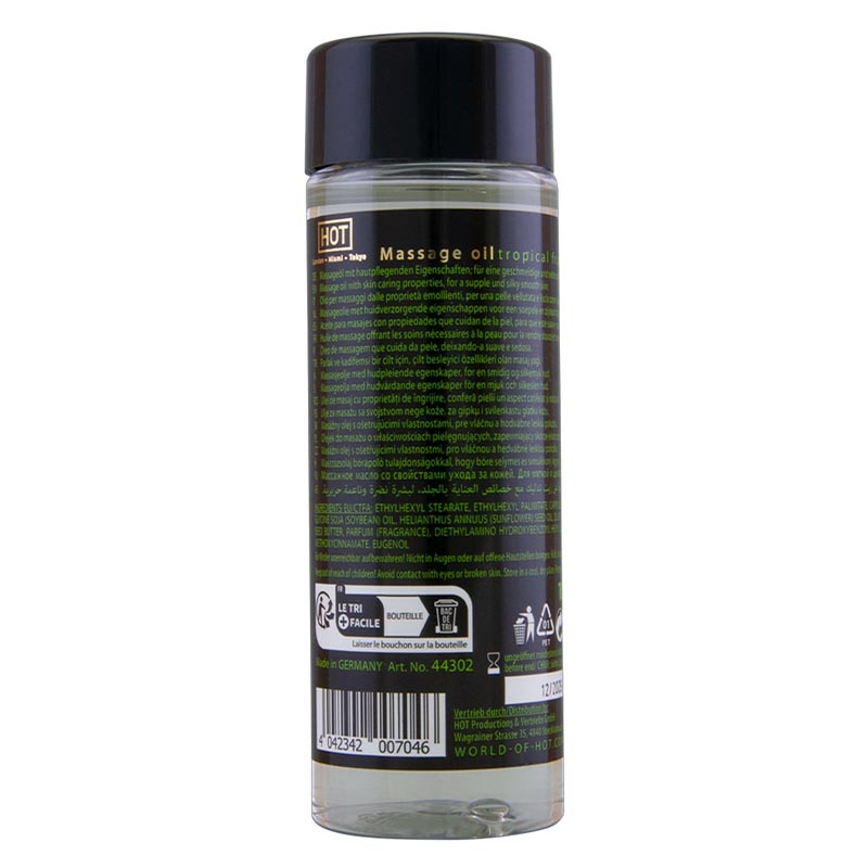 HOT Tropical Fruits massageolie 100 ml