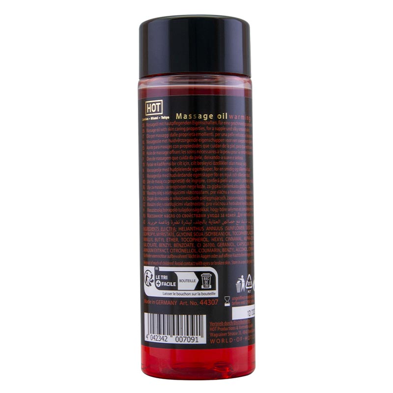 HOT Warming Massageolie 100 ml
