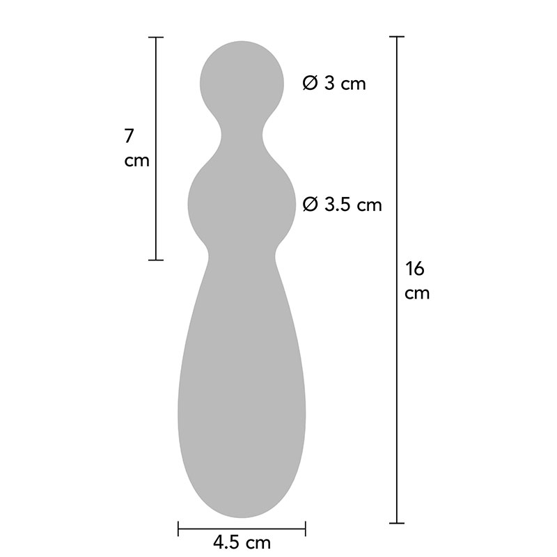 Hidden Desire Extreme Twin Thrill Anal vibrator