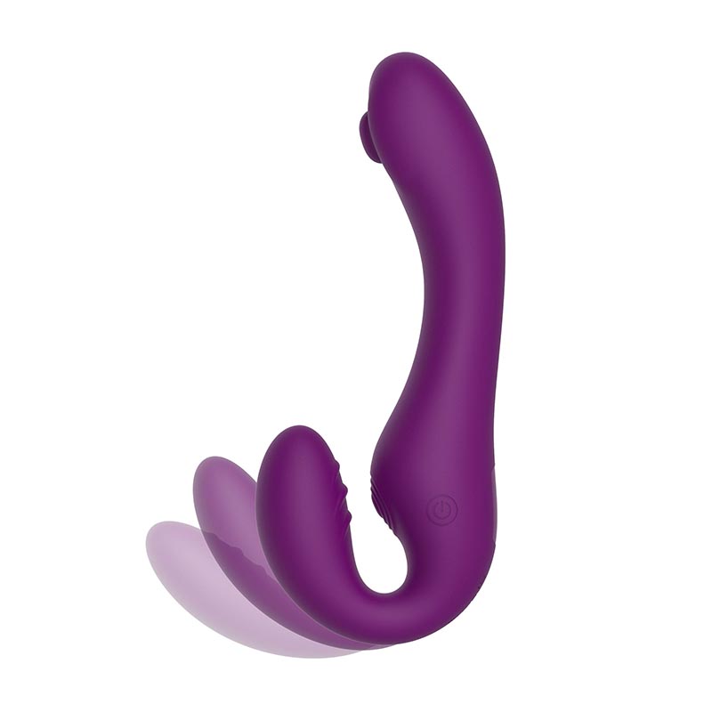 Xocoon Strapless Strap-On Pulse Vibrator